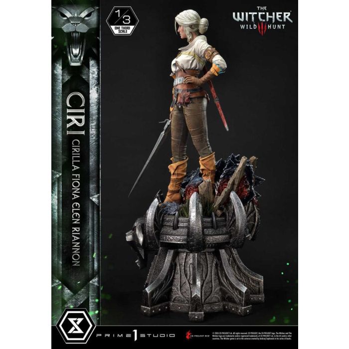 The Witcher 3: Wild Hunt Museum Masterline Statue 1/3 Wild Hunt Ciri Fiona Elen Riannon 81 cm