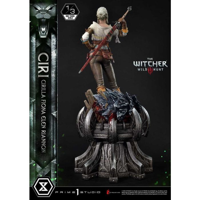 The Witcher 3: Wild Hunt Museum Masterline Statue 1/3 Wild Hunt Ciri Fiona Elen Riannon 81 cm
