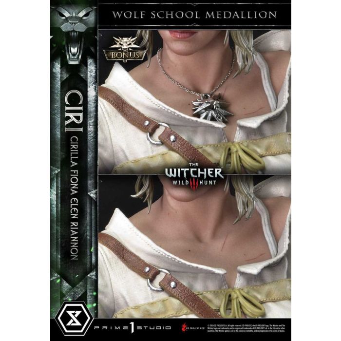 The Witcher 3: Wild Hunt Museum Masterline Statue 1/3 Wild Hunt Ciri Fiona Elen Riannon Bonus Version 81 cm