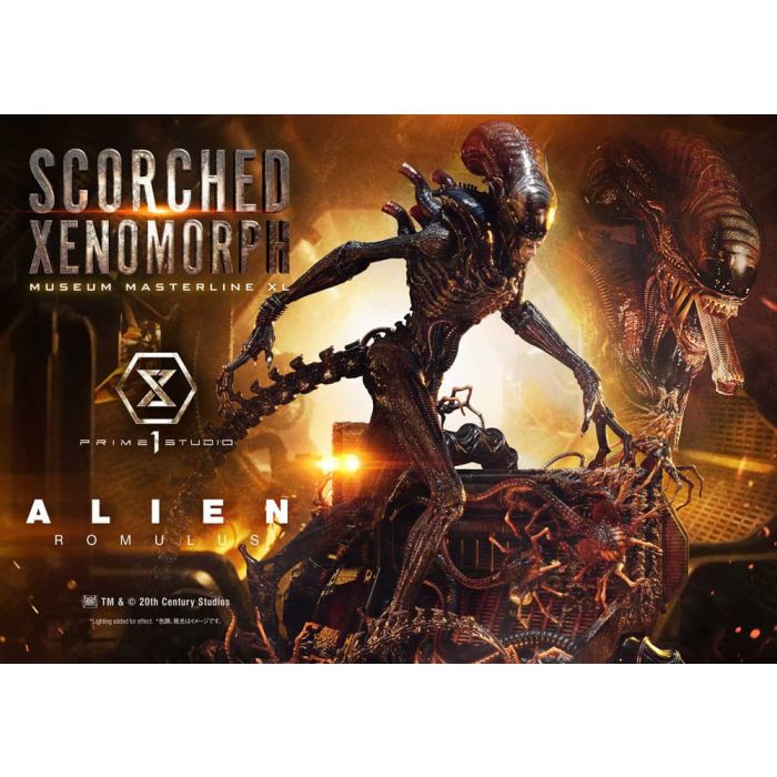 Alien: Romulus Museum Masterline XL Statue 1/3 Scorched Xenomorph 98 cm