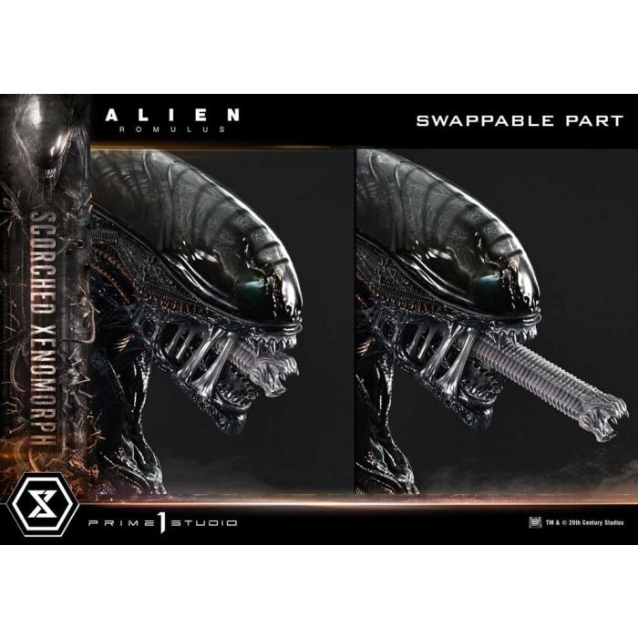 Alien: Romulus Museum Masterline XL Statue 1/3 Scorched Xenomorph 98 cm