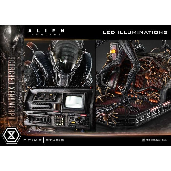 Alien: Romulus Museum Masterline XL Statue 1/3 Scorched Xenomorph 98 cm