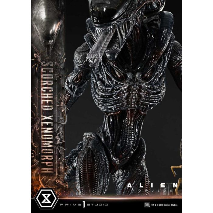 Alien: Romulus Museum Masterline XL Statue 1/3 Scorched Xenomorph 98 cm