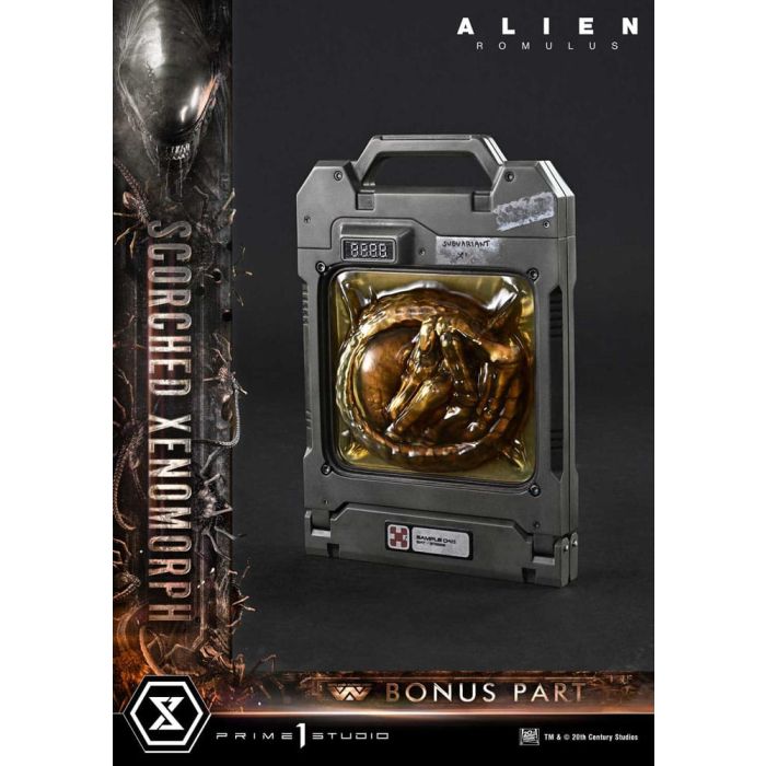 Alien: Romulus Museum Masterline XL Statue 1/3 Scorched Xenomorph Deluxe Bonus Version 98 cm