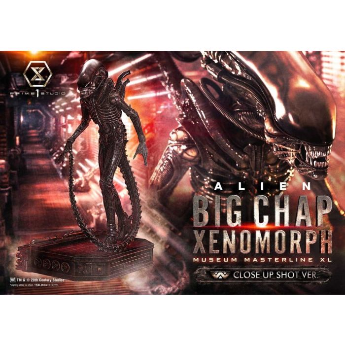 Alien (Film) Museum Masterline XL Statue 1/3 Big Chap Xenomorph Close Up Shot Ver. 100 cm