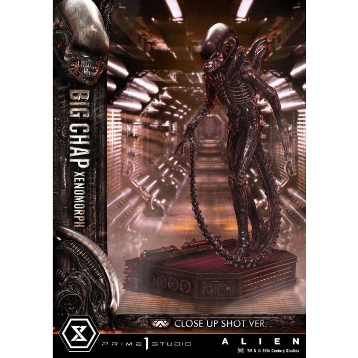 Alien (Film) Museum Masterline XL Statue 1/3 Big Chap Xenomorph Close Up Shot Ver. 100 cm