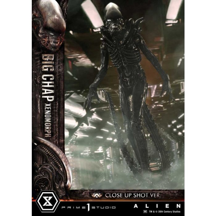Alien (Film) Museum Masterline XL Statue 1/3 Big Chap Xenomorph Close Up Shot Ver. 100 cm