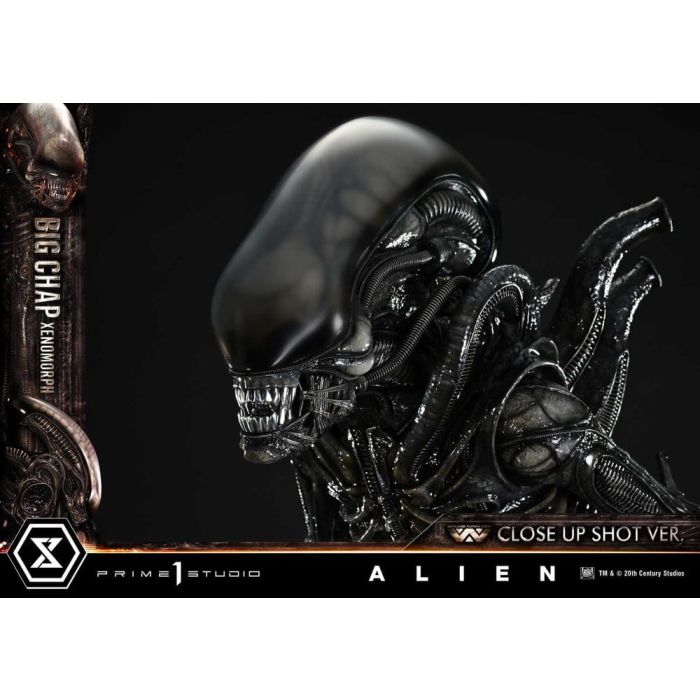 Alien (Film) Museum Masterline XL Statue 1/3 Big Chap Xenomorph Close Up Shot Ver. 100 cm