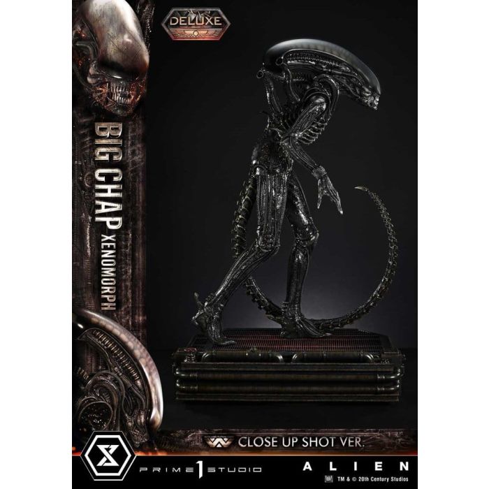 Alien (Film) Museum Masterline XL Statue 1/3 Big Chap Xenomorph Close Up Shot Ver. Deluxe Version 100 cm