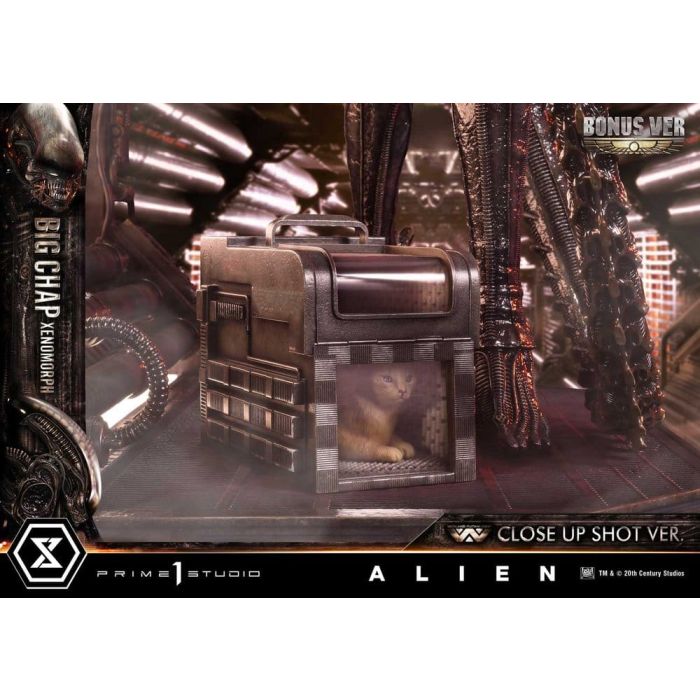 Alien (Film) Museum Masterline XL Statue 1/3 Big Chap Xenomorph Close Up Shot Ver. DX Bonus Version 100 cm