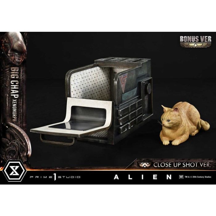 Alien (Film) Museum Masterline XL Statue 1/3 Big Chap Xenomorph Close Up Shot Ver. DX Bonus Version 100 cm