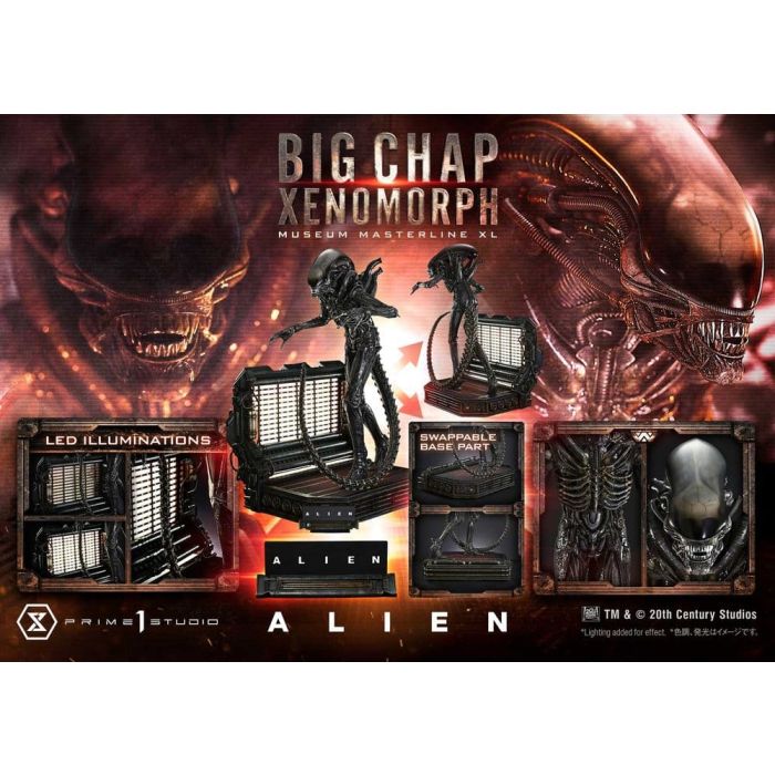 Alien Museum Masterline XL Statue 1/3 Big Chap Xenomorph Regular Ver. 100 cm