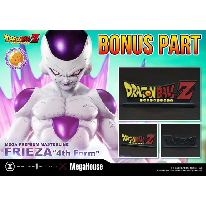 Dragon Ball Z Statue 1/4 Frieza 4th Form Bonus Version 61 cm