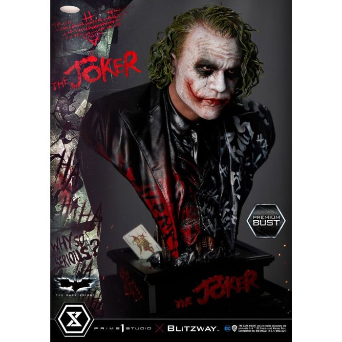 The Dark Knight Premium Bust The Joker 26 cm