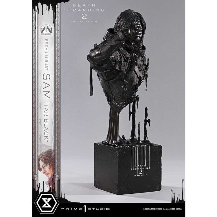 Death Stranding 2: On the Beach Premium Bust 1/3 Sam Tar Black 44 cm