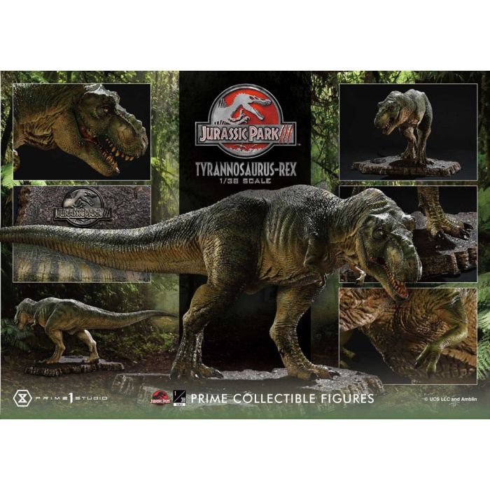 Jurassic Park III Prime Collectibles Statue 1/38 T-Rex 17 cm