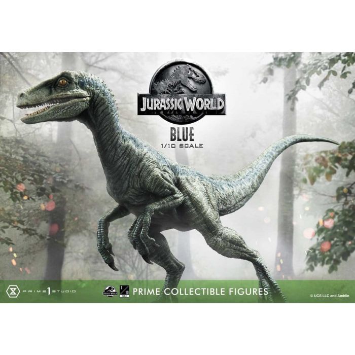 Jurassic World (Film) Prime Collectible Figures Statue 1/10 Blue 17 cm
