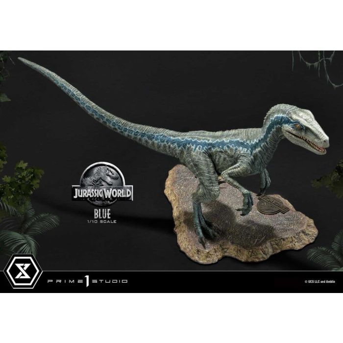 Jurassic World (Film) Prime Collectible Figures Statue 1/10 Blue 17 cm