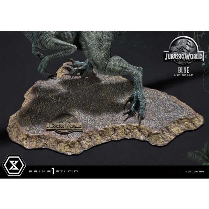 Jurassic World (Film) Prime Collectible Figures Statue 1/10 Blue 17 cm