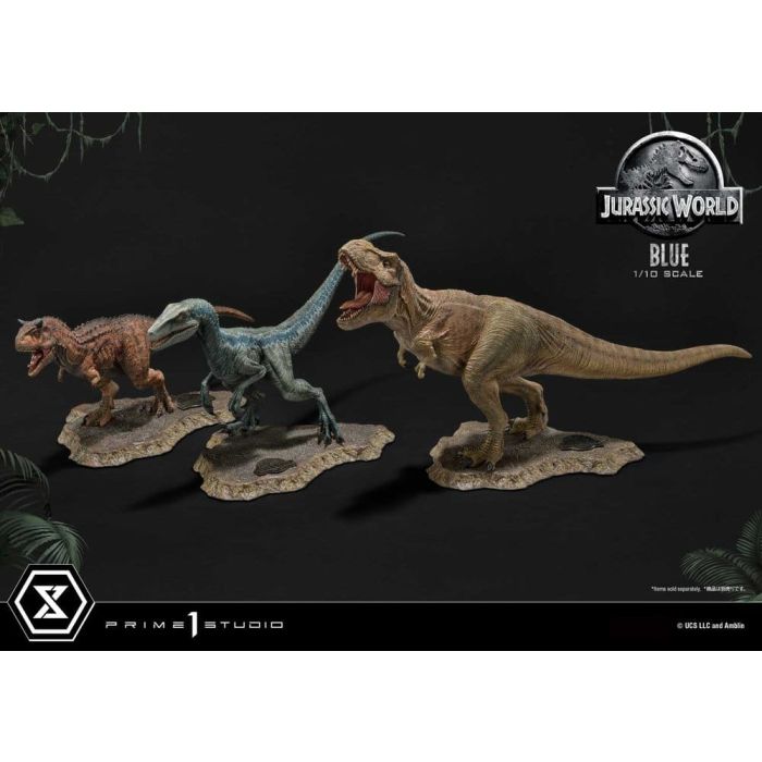 Jurassic World (Film) Prime Collectible Figures Statue 1/10 Blue 17 cm