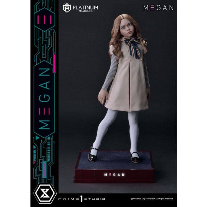 M3gan Platimum Masterline Series Statue 1/3 M3Gan Bonus Version 50 cm