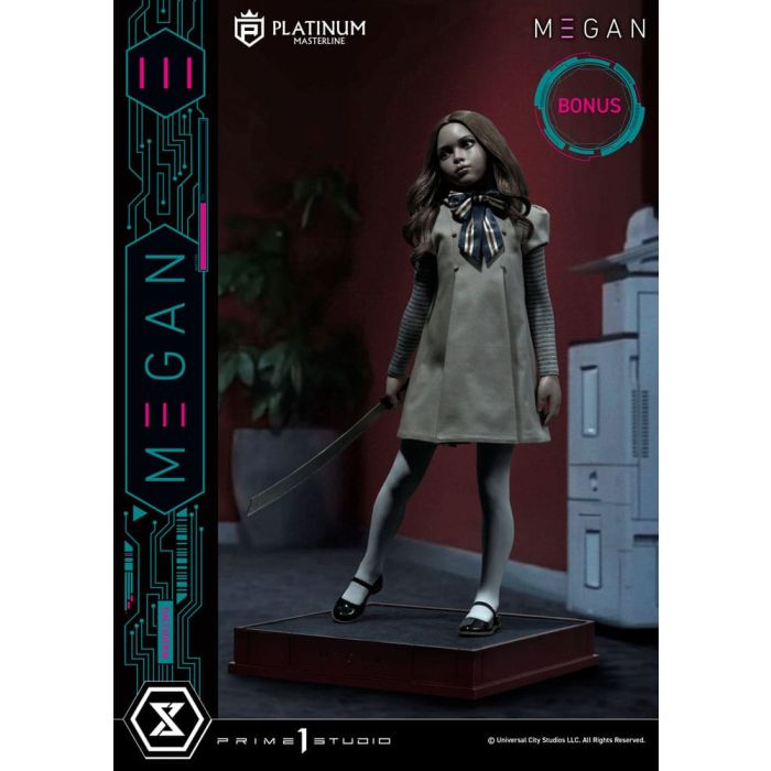 M3gan Platimum Masterline Series Statue 1/3 M3Gan Bonus Version 50 cm