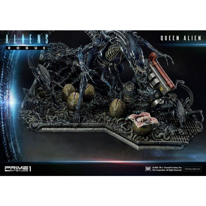 Aliens Premium Masterline Series Statue Queen Alien Battle Diorama 71 cm