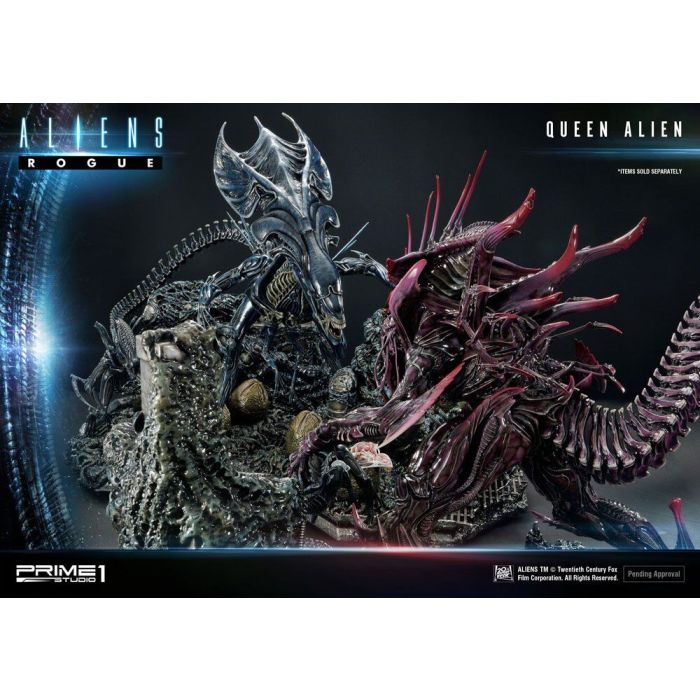 Aliens Premium Masterline Series Statue Queen Alien Battle Diorama 71 cm
