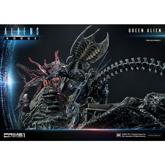 Aliens Premium Masterline Series Statue Queen Alien Battle Diorama 71 cm