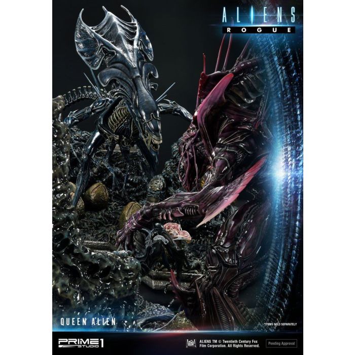 Aliens Premium Masterline Series Statue Queen Alien Battle Diorama 71 cm