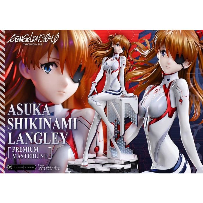 Evangelion: 3.0 + 1.0 Thrice Upon A Time Premium Masterline Series Statue 1/4 Asuka Shikinami Langley 46 cm