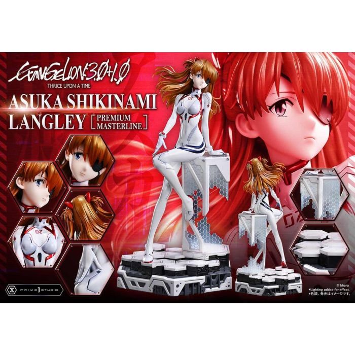 Evangelion: 3.0 + 1.0 Thrice Upon A Time Premium Masterline Series Statue 1/4 Asuka Shikinami Langley Bonus Ver. 46 cm 