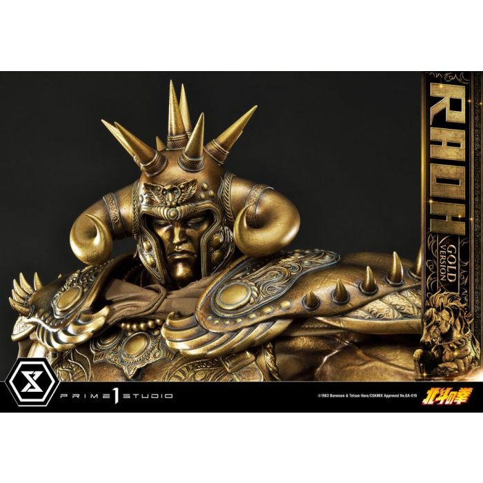 Fist of the North Star Statue 1/4 Raoh Gold Version 78 cm