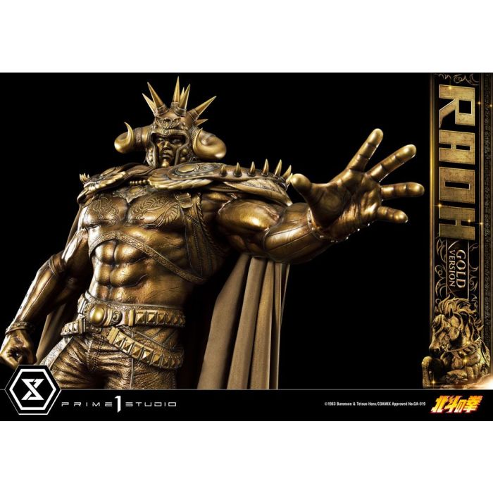 Fist of the North Star Statue 1/4 Raoh Gold Version 78 cm