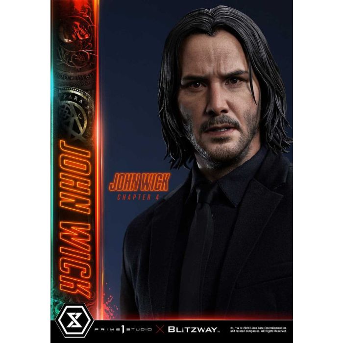 John Wick Chapter 4 Ultimate Premium Masterline Series Statue 1/4 John Wick Deluxe Version 54 cm