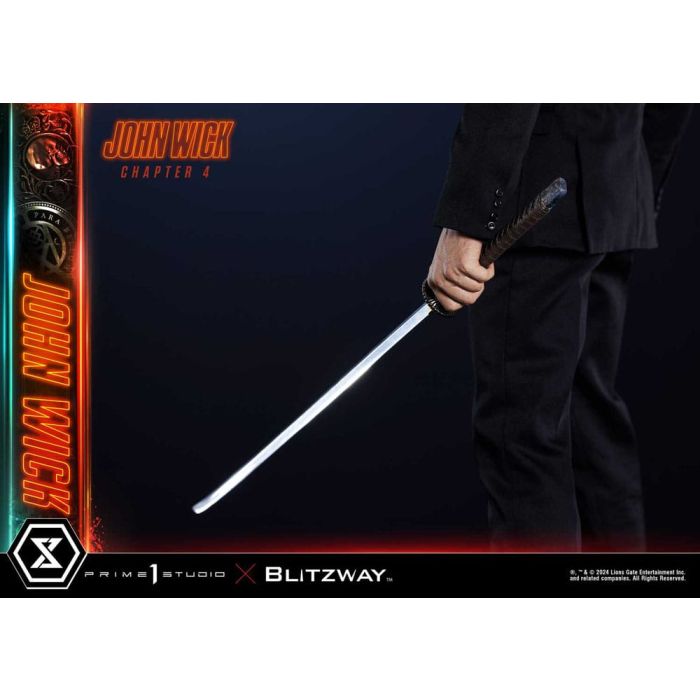 John Wick Chapter 4 Ultimate Premium Masterline Series Statue 1/4 John Wick Deluxe Version 54 cm