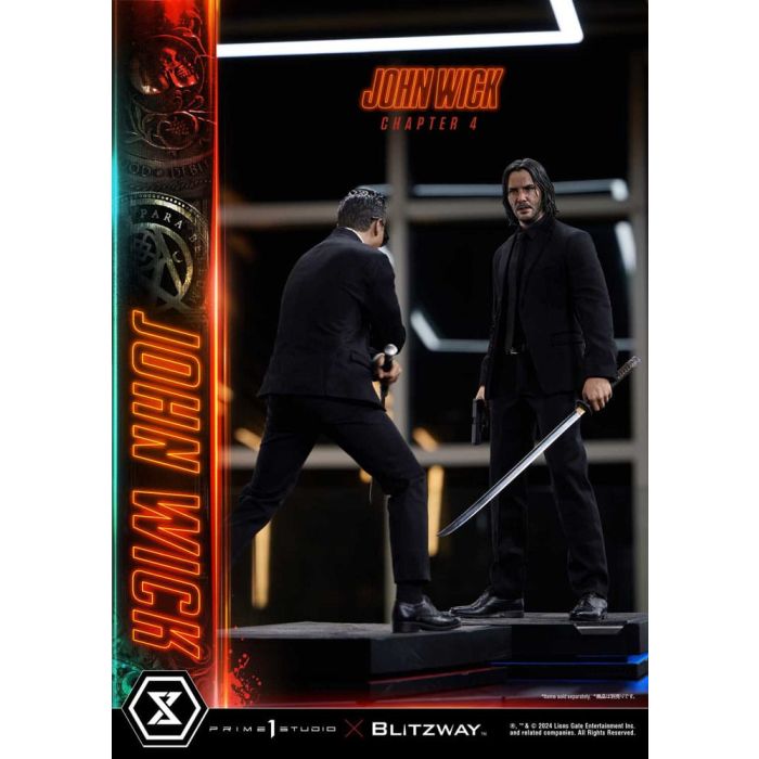 John Wick Chapter 4 Ultimate Premium Masterline Series Statue 1/4 John Wick Deluxe Version 54 cm
