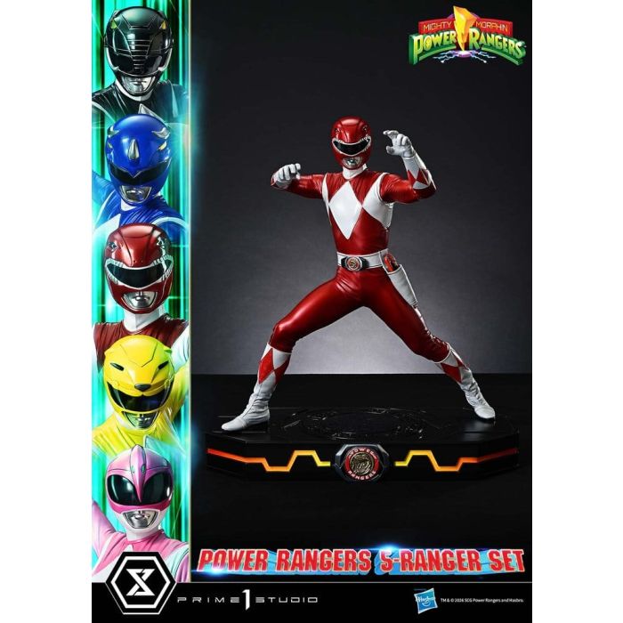 Mighty Morphin Power Rangers Premium Masterline Set of 5 Statues 1/4 57 cm