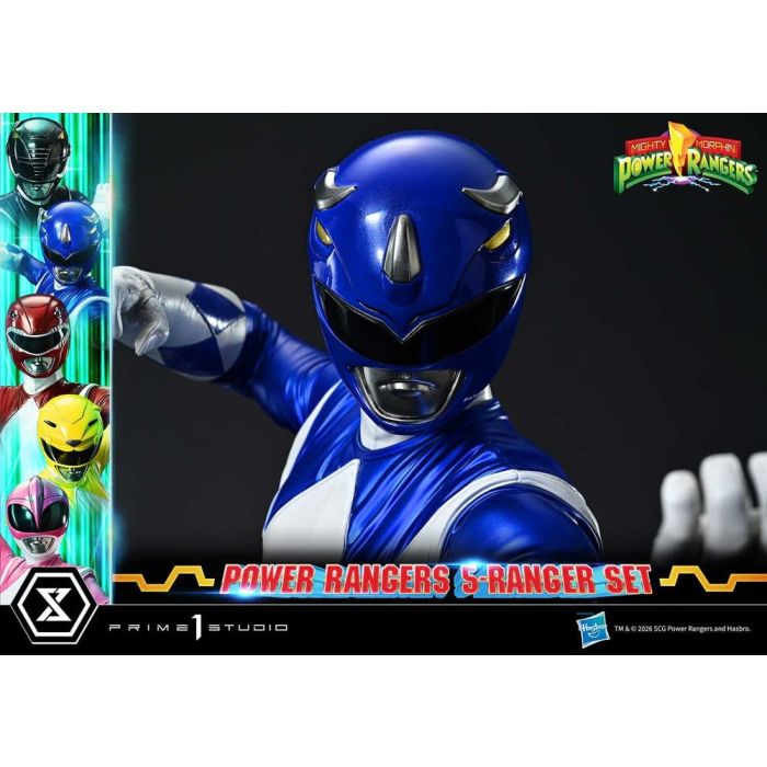 Mighty Morphin Power Rangers Premium Masterline Set of 5 Statues 1/4 57 cm