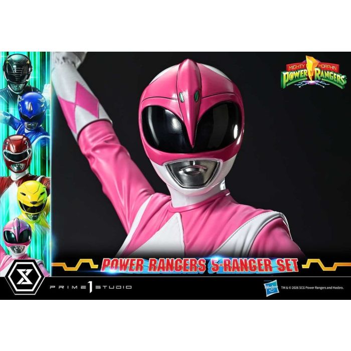 Mighty Morphin Power Rangers Premium Masterline Set of 5 Statues 1/4 57 cm