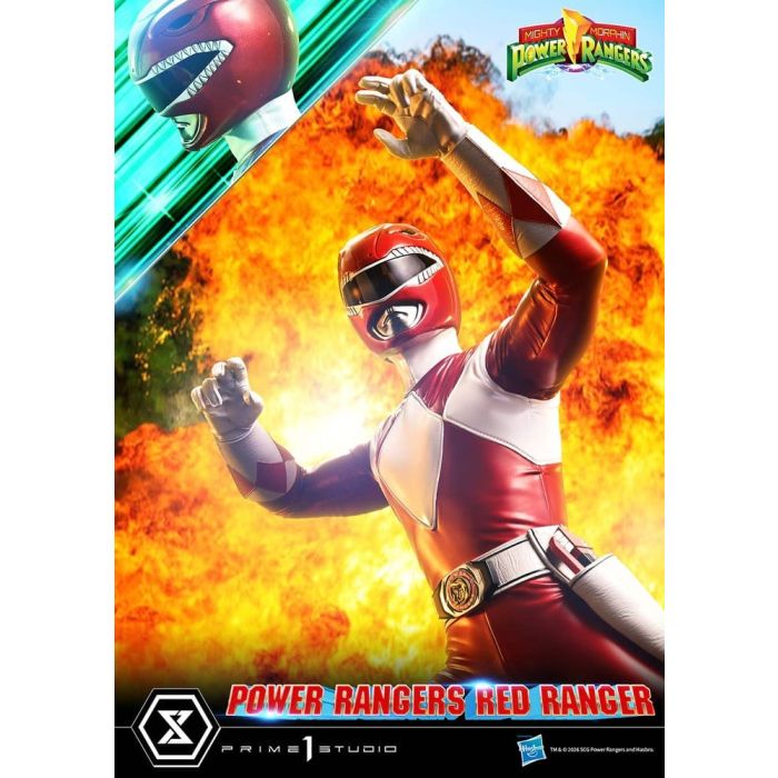 Mighty Morphin Power Rangers Premium Masterline Statue 1/4 Red Ranger 62 cm