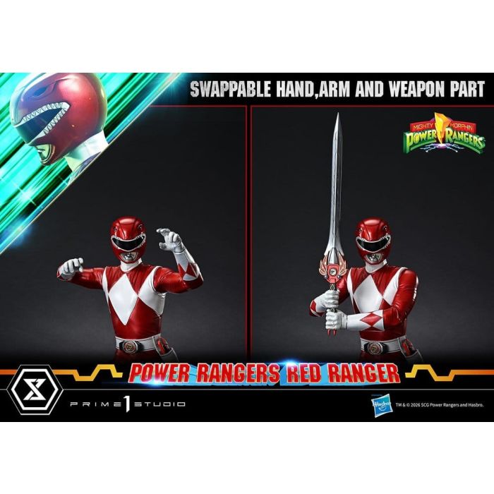 Mighty Morphin Power Rangers Premium Masterline Statue 1/4 Red Ranger 62 cm