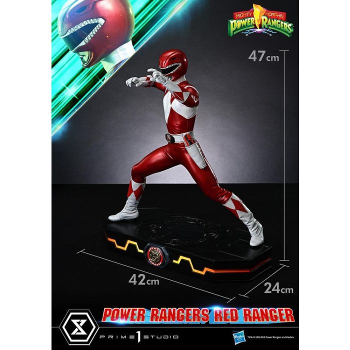Mighty Morphin Power Rangers Premium Masterline Statue 1/4 Red Ranger 62 cm
