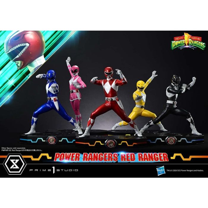 Mighty Morphin Power Rangers Premium Masterline Statue 1/4 Red Ranger 62 cm