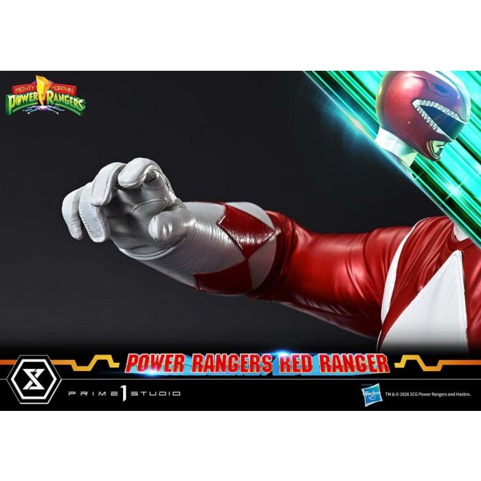 Mighty Morphin Power Rangers Premium Masterline Statue 1/4 Red Ranger 62 cm