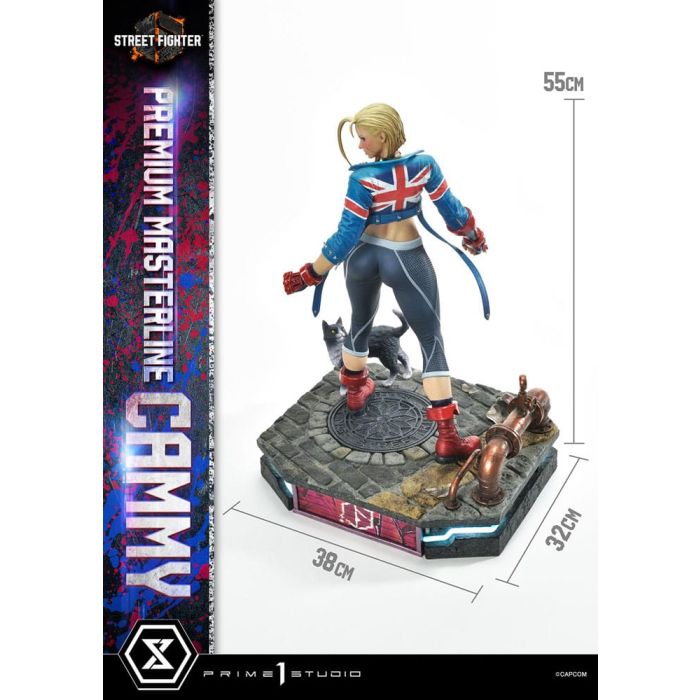 Street Fighter Ultimate Premium Masterline Series Statue 1/4 Cammy Deluxe Version 55 cm