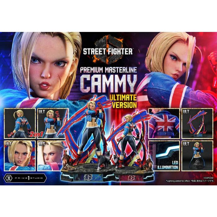Street Fighter Ultimate Premium Masterline Series Statue 1/4 Cammy Deluxe Version 55 cm