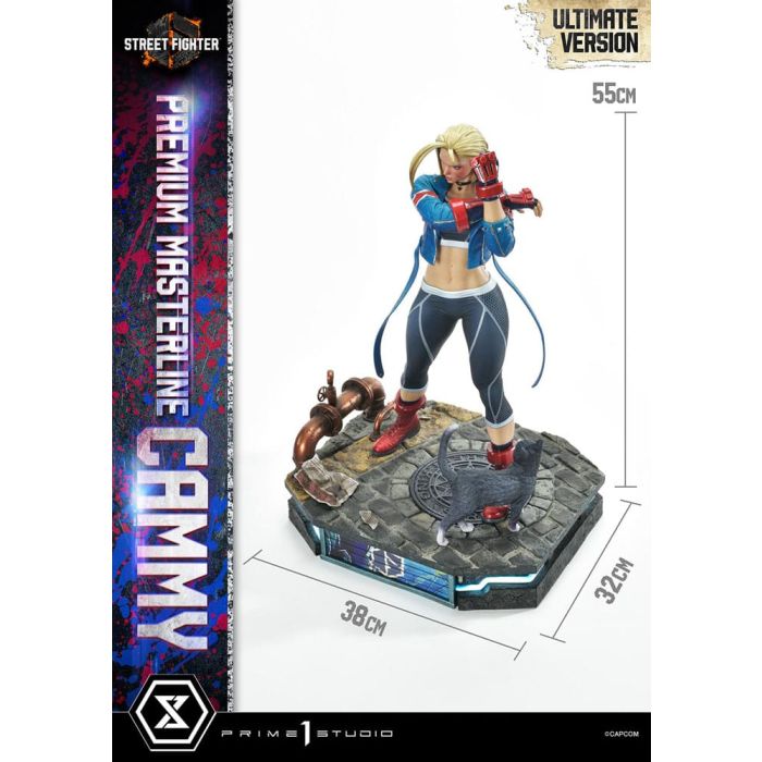 Street Fighter Ultimate Premium Masterline Series Statue 1/4 Cammy Deluxe Version 55 cm
