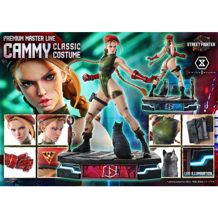 Street Fighter 6 Ultimate Premium Masterline Statue 1/4 Cammy Classic Costume 54 cm