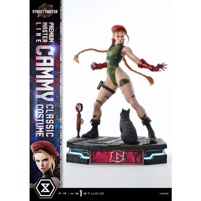 Street Fighter 6 Ultimate Premium Masterline Statue 1/4 Cammy Classic Costume Ultimate Version 54 cm